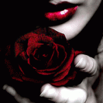 Роза и губы
